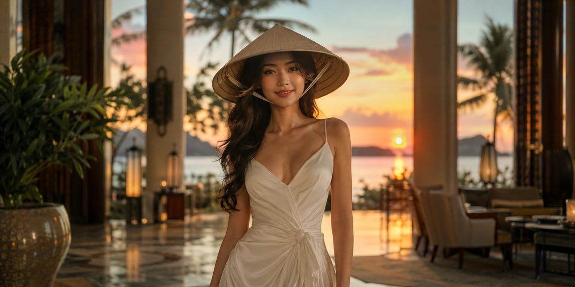 Người chơi cá cược thể thao tại Sài Gòn với chiếc nón lá truyền thống